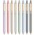 Sooez Gel Pens, 8 Pcs Cute Pens, 0.5mm Quick Dry Black Ink Pen Fine Point