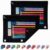 Sooez Pencil Pouch for 3 Ring Binder, 2 Pack Binder Pencil Pouch