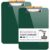Sooez Plastic Clipboard with Pen Holder, [10% Thicker] Clip Boards 8.5×11”