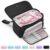 Sooez Super Large Pencil Case, Big Capacity Pencil Bag with 3 Compartments, Aesthetic Pencil Pouch with Zipper, Pencil Case Organizer, Aesthetic School Study Supplies Stuff, Black