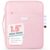 Sooez Zipper Binder Bag, 1.5 Inch Binders 3 Ring O-Ring, 5-Tab Dividers Expanding File Folder, 650-Sheet Capacity Paper Organizer, Cute Organizer Storage for Student School Classroom Supplies, Pink