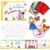 SOOVSY Magnetic Foil Art & Craft Fun Kit for Kids, Princess Foil Story Book with 77 Magnets & 100 Color Sheet, DIY Creative Activity, Travel Toys, Gifts Set for Ages 4, 5, 6, 7, 8, 9