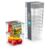 Sorbus Medium Plastic Storage Bins with Lids (8 Pack) – Clear Bins for Kitchen, Pantry, Fridge, Cabinet, and Refrigerator Organization – Stackable Storage Containers