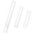Sorcristy 3 Pack Ruler Set 6Inch 8Inch 12Inch Plastic Clear Measuring Tool