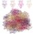 Sorcristy 50 Pcs Cute Flower Tulip Shaped Paper Clips Set