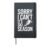 Sorry I Can’t It’s Ski Season Hardcover Journal, Black