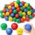 Sotiff 100 Pcs Stress Balls Bulk for Adults, Four Colors Uplifting Foam