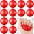 Soulchen 12 Pcs Spider Party Favors 1.97” Stress Balls Red Sensory Fidget Toys Gifts for Kids Squeeze Anxiety Fidget Sensory Balls Birthday Party Favors Supplies Goodie Bag Stuffers