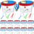 Soulchen 12 Set Bug Catcher Kit for Kids Educational Bug Catching Kit Including Insect Transfer Tweezers Magnifying Glasses Sticks Observation Cages Shoulder Straps, Summer Outdoor Toys
