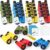 Soulchen 96 Pcs Summer Binoculars for Kids Bulk Gift Set with 24 Cards, 24 Bag, 24 Neck String, Toy Binoculars for Summer Back to School Kid Camping Adventure Party Explorer Gift Bird Watching Hunting