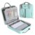 Soulgo 3 Inch Zipper Binder 3 Ring with Shoulder Strap & Multi-Pocket