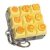 Sound Keyboard Fidget Toy Clicky Stress Relief Clicker Keychain Boost Focus & Calm Anxiety at Work Travel Ideal Stress-Relief Giftice School Travel Anxiety Keyboard Keychain Gift (Yellow Bread)
