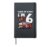 Sound The Alarm Im 6 Firetruck 6th Birthday Bday Boys Kids Hardcover Journal, Black