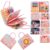 Soupost Busy Board for Toddlers, Montessori Sensory Toy with Fine Motor Activities, Travel Activity Book for Airplane and Car, Educational Learning Gift for Boys and Girls