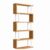 Space-Saving Bookshelf, Open Bookcase with Steel Frame