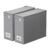 SpaceAid 2 Pack Bed Sheet Organizers and Storage, Foldable Sheet Organizer for Linen Closet, Sheets Set Folder Keeper with Window XL (Queen & King Size) Organizing Bedding Container, Gray