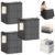 Spacious Moving Storage Bin, Blanket Storage Bags Comforter Organizer Boxes