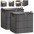 Spacious Moving Storage Bin for Quilts Bedding Sweaters (2, 110L)