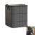 Spacious Moving Storage Bin, Zippered Organizer for Quilts, Bedding & Sweaters, Large Capacity Fabric Bag for Moving Day, Closet & Bedroom Use，L：19.7 × 19.7 × 23.6 in