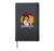 Spanish Flag Spain Spanish Girl Hardcover Journal, Black