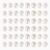 Sparkeads 50pcs Natural Pearl Beads Real Freshwater Cultured Pearl Irregular Oval Round Shaped Loose Spacer Beads Pearls Bulk for Jewelry Making Necklace Bracelet Earring DIY Crafts Undyed