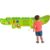 Spark & Wow Crocodile Activity Wall Panels, Light Green, 9 Activities
