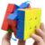 Speed Cube 3×3 Stickerless Smooth Turning Puzzle Box 56MM/2.2inch Educational Magic Cubes for Beginners Keeping Kids Busy Fidget Toy for Adults Colorful Design Gift Exercise Hand-Eye Coordination