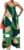SperLucky Womens Summer Sexy Jumpsuits Casual Sleeveless Halter Strap Rompers Floral Print Wide Leg Pants with Pockets