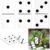 Spiareal 3 Pcs Large Domino Paper Board Puerto Rico Domino Party Decoration 8′ x 15′ Havana Nights Casino Party Theme Game Prom Night Birthday Wedding(Classic White,Low Dominoes)