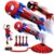 Spider Toys Rocket Launcher for Kids, 4 Spider Foam Rockets & Web Launcher, Adjustable Outdoor Air Rocket Toys, Up to 100 FT, Backyard Birthday Gifts Kids Toys for 3 4 5 6 7 8 Years Old Boys Girls