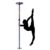 Spinning Pole Portable Removable Portable Dancing Pole Spinning Static, Dance Pole Kit For Home Club Party Apartment Fitness Exercise, Adjustable Height W/Extension & Toolkit,Colour-2.3M-3.4M/7.5Ft-1