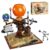 Spinning Solar System Space Building Sets, Compatible with Lego Space, Rotatable Planet Toys for Kids with 8 Planets 1 Sun& Rocket Sets, Solar System for Boys & Girls 8+ Years Old, 672 PCS