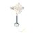 Spiral Blade Mini Helical Wind Turbine Generator, DC 1‑12V Output