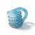 Spiral Coil Stress Relief Fidget Toy, Blue Translucent