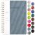 Spiral Notebook-5.75″ x 8.125″ College Ruled Journal with Inner Pockets and 160 Pages,PU Leather Cover Business Journal, Twin-Wire Binding Notebook Perfect for Office & Home School Supplies Reef Blue
