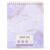 Spiral Notebook 8×10 College Ruled, 96 Sheets, Lavender Hard Cover