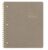 Spiral Notebook Legal Ruled 160 Pages, Timeless Taupe, 8×10 In