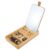 Spirella Alais Mirror & Jewellery Box Bamboo Rectangular