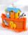 SplashEZ Noahs Ark Toy Boat, Foam Bath Puzzle with Animals for Kids Ages 3+