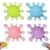 Splat Squishy, Classic Stress Balls Squishy Toys, Fidget Toys Stress Ball for Kids, Stress Splat Toy,Squishies Anxiety Stress Relief, Office Mental Health Gifts Prizes Autism Favors (4pcs)