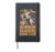 Spooky Book Reader Club Witchy Vibe Halloween Bookworm Hardcover Journal, Black
