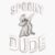 Spooky Dude Dabbing Ghost Halloween Vinyl Bumper Sticker