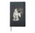 Spooky Ghost Math Equation 4489 Halloween Hardcover Journal, Black