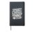 Spooky Liberal Feminist Witch Hardcover Journal, Black