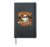 Spooky Vibes Only Retro Halloween Ghost Sunglasses Hardcover Journal, Black