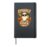 Spooky Vibes Only Retro Halloween Ghost Sunglasses Hardcover Journal, Black