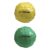 Sportime Yuck-E-Medicine Ball, 2 Pounds, Yellow Yuck-E-Medicine Ball, 4.5 Pounds, Green (2 Item Bundle)