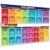 Sproutbrite 2-Pack (13.5″ x 39″) Educational Math Posters – Area, Perimeter & Geometry Classroom Decor Banners for Bulletin Board & Wall – Math Posters for Middle & Elementary School – Covers Essential Geometry Concepts