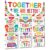 Sproutbrite 7 Educational Posters & Charts – Big Banner 13.5″ x 39″ Smaller 12″ x 13.5″ – Together We Are Better Banner & Teacher Posters – Bulletin Board and Wall Decor for Pre, Elementary and Middle School – Promotes Respect, Teamwork, and Positive Classroom Values