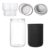 Sprouting Jar Kit – 26oz Wide Mouth Glass Cannister | Seed Germination Set